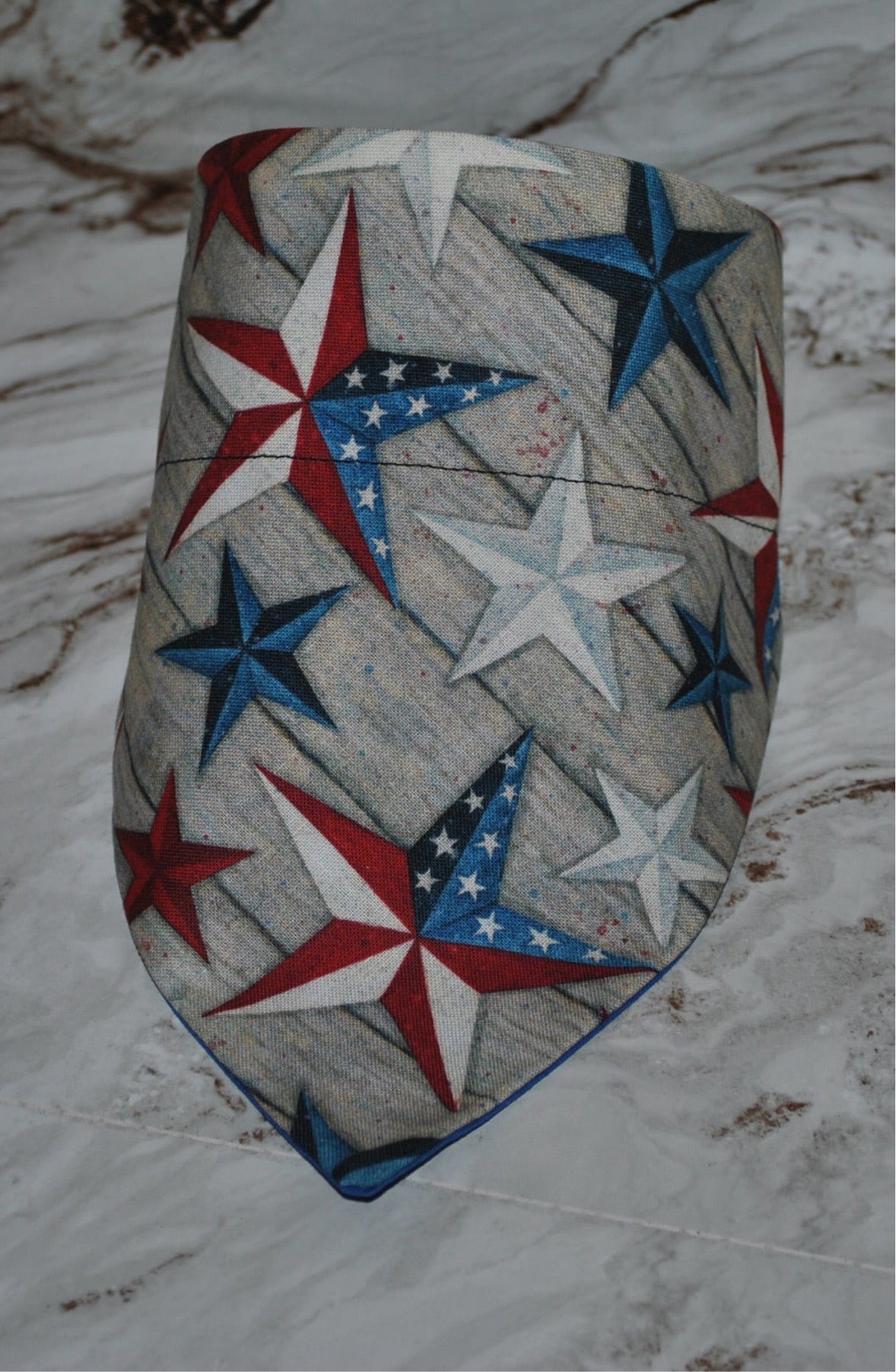 American Flag Star Bandana